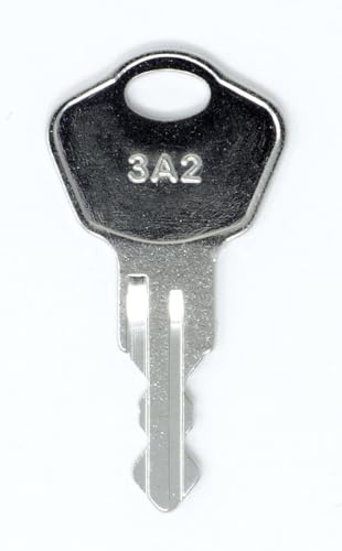 Sentry Safe Keys Cut to Codes 3A2 3B2 3C2 3D2 3E2 3F2 3G2 3H2 3J2 3K2 Please Match Your Letter Before Paying Model 1100 & Many More (Keys 3A2)