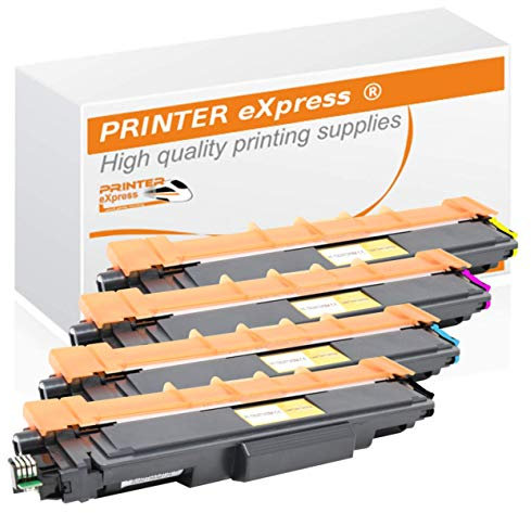 PRINTER eXpress Toner 4er Set kompatibel mit Brother TN-247 TN-243 TN247 TN243 für DCP-L3510 DCP-L3550 HL-L3210 HL-L3230 HL-L3270 HL-L3280 MFC-L3710 MFC-L3730 MFC-L3740 MFC-L3750 MFC-L3770