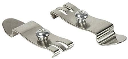 LogiLink Professional - Hutschienenhalter, Metall, 2 Stück