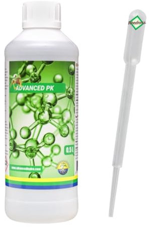 Weedness Advanced Hydroponics PK 500 ml - Blütephase Grow Anbau Indoor Dünger Tomaten Gurken Flüssigdünger Organischer