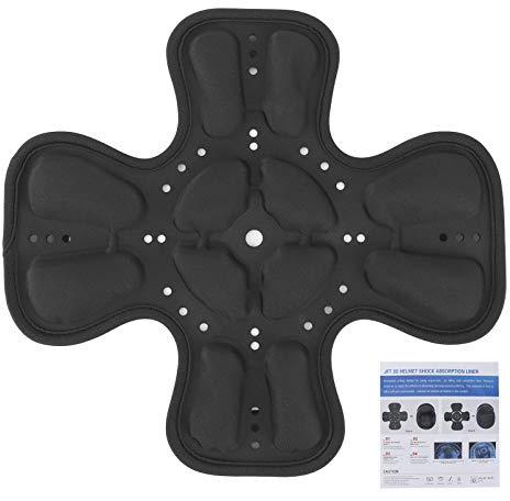 Helmpolster-Kit, Universal-Helmpolster-Set Schaum 360 ° Kopfschutz 3D-Lufttaschen-Stoßdämpfung(EIN) für Kopfschutz