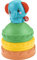 Fisher-Price GWL66 - Bunte Elefanten-Stapelbecher, Spielzeug für Babys ab 6 Monaten