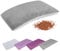 SuzziPad Microwave Heating Pad for Reduce Discomfort Washable Cover, 7x12 Multipurpose Heated Pads Microwavable for Shoulder, Belly, Elbow, Knee, Moist Heat Pack, Sore Muscle, Soothing Fatigue, Grey