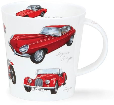Dunoon Becher Cairngorm Classic Cars Red - 0,48l