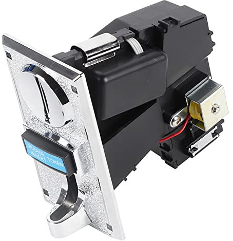 Multi Gettoniera, Selettore di Monete CPU per Distributore Automatico di Meccanismi di Gioco Arcade, Supporta 6 Tipi di Monete