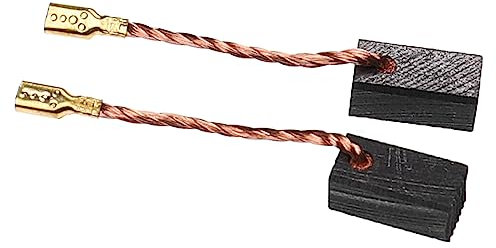 vhbw 2x spazzola carbone 6,3 x 7,3 x 14mm compatibile con Hitachi G10SR3, G10SQ, G12SR3, G12SQ, G12SN, G13SQ, G13SN, G13SR3, G10SN utensile elettrico