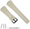 Hijiawee Ersatzband für Casio G-Shock GA-110/120/300/700 GD-100/120/350 DW-5600/5900/6900 GW-M5610, Silikonband für Gshock (Weiß)