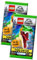 Lego Jurassic World 3 Karten - Sammelkarten Trading Cards (2023) - 2 Booster Sammelkarten