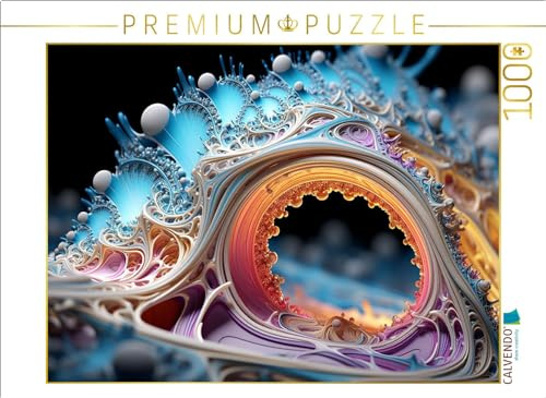 Puzzle · Mandelbrot Fraktal in 3D | 1000 Teile · Lege-Größe 64 × 48 cm · CALVENDO Puzzle