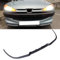 ELIT TUNING STORE Pour Peugeot 206 207 306 Cupra R Pare-chocs Avant Lıp Spoiler Lıp Universel 3 Pcs Body Kit Sport Tuning Protecteur Accessoire Voiture Pièces Extérieures