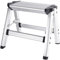 Klappleiter Tritthocker Klappleiter Trittleiter Regal für aufsteigende Fischgrätenleiter Tritthocker Aluminium Trittleiter