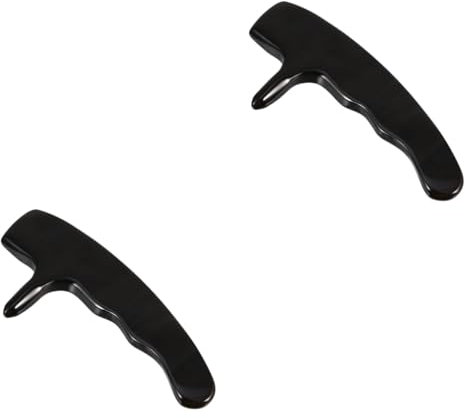 FRCOLOR 2stücke Buffalo Horn Für Ganzkörpermassage Tragbares Fußmassagegerät Gua Sha Schaber Zur Entspannung Von Nacken Armen Beinen Und Füßen
