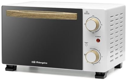 Horno Electrico Orbegozo HO 990, Capacidad 10 litros, 800 W, Blanco