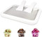 Aiyraa Ice Cream Roll Maker Set, 2 Scrapers, DIY Rolled Ice Cream Pan for Homemade Ice Cream, Yogurt, Gelato, Sorbet, Fun Ice Cream Maker for Kids and Families
