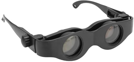 Fischereiglasgläser, Opernglasgläser, HD Wearable Lazy Gläses Fernglas Leicht Zum Beobachten, Sport, Gelb Polarisierter Filter, 3 -Fach -Vergrößerung Polarisierte Brille für