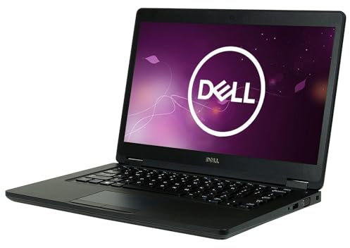 Dell Ordenador portátil Latitude 5480, ordenador portátil HD de 14 pulgadas, Intel Core i5-6200U, 16 GB de RAM, 256 GB SSD, Windows 11 Pro (reacondicionado)