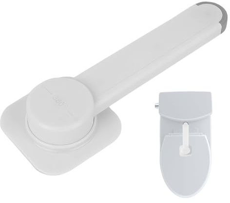 1PCS Kiddies Toilet Locks Baby Proof,Toilet Locks,Baby Proofing Toilet Lock,Baby Proofing Toilet Seat Lock with Extra Pallet Fit for Most Standard Toilet,Easy Intallation Toilet Lid Lock