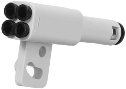 Adattatore 2 in 1 PTFE per stampanti 3D da laboratorio con design a vite facile da smontare e pulire Accoppiatore per tubi in PTFE montaggio rimovibile