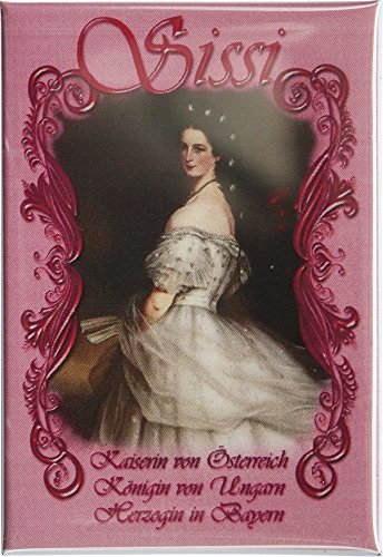 Kühlschrankmagnet - Sissi - Kaiserin Elisabeth von Österreich - Gr. ca. 8 x 5,5 cm - 38751 - Küchenmagnet