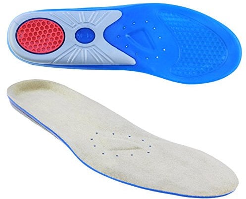 Solette gel alta qualità, ammortizzante, comode e riduzione affaticamento (44/45 EU)