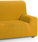 Martina Home Emilia Elastischer Sofabezug für 4-Sitzer, Gold (220 bis 260 cm breit)