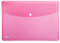 ELBA Urban Brieftaschen DIN A5, aus Kunststoff, transparent, pink, 5er Pack