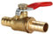 Messing-Kugelhahn, 6–12 mm, Absperrventil mit Widerhaken, Schlauchverbinder, Adapter für Wasser, Gas, Öl (1 Stück)