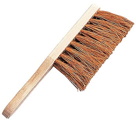 Karl Dahm Kokoshandfeger I Handfeger aus Holz mit Kokosborsten I Langlebiger & robuster Handbesen ohne Kehrschaufel – 10331