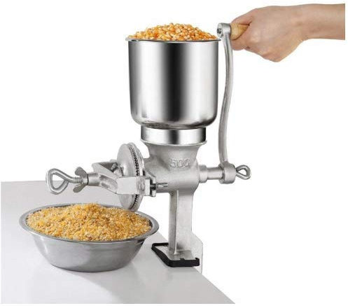 Beste Angebote Schrotmühle Handschrotmühle Mühle Handmühle Getreidemühle für Mais Roggen Weizen