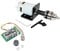 CHANCS Mini-Elektromotor 775 DC 12V/24V mit Bohrfutter und PWM-DC-Motor-Drehzahlregler Bauteil Motor PWM