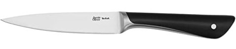 Tefal Jamie Oliver Utility Knife, German Stainless Steel, K2670955, Black, 12 cm