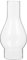 TOYANDONA Cheminée De Lampe À Huile Remplacement De Verre De Lampe Kérosène Abat-Jour Verre Clair Remplacement De Cheminée De Lampe À Huile pour La Décoration Intérieure