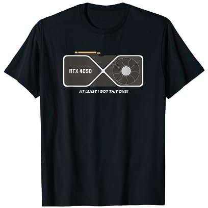 GPU Hardware Computer 4090 Grafikkarte Lustiger Gründer T-Shirt