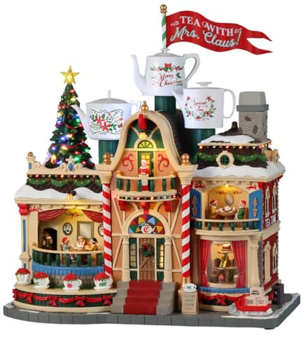 Lemax 35018-UK Santa's Wonderland Sights & Sounds: Tea with Mrs. Claus