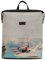 DOGO Unisex Slim Backpack, grau