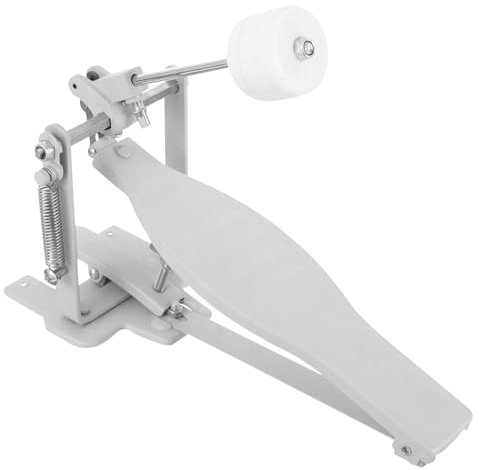 Bassdrum-pedal Metall Drumset-kickpedal Einzelpedal Für Schlagzeug Zubehör Ersatzteil Langlebig Professionell