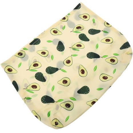 PartyKindom Sacchetto Riutilizzabile Per Alimenti Chiusura a Pressione Sacchetto in Cotone Per Snack e Frutta Sacchetto Lavabile Per Conservare Pane Verdure e Altri Alimenti in Frigorifero