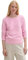 Tom Tailor Denim Damen Sweatshirt mit Raffarm & Struktur, 31646 - Soft Summer Pink, L