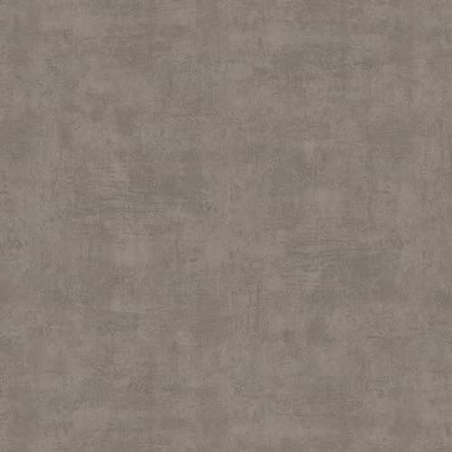 Superfresco Easy WOW Vliestapete Betonoptik Matt Braun | Tapeten Wohnzimmer, Wandverkleidung | Einfach anzubringen und zu Entfernen 1005 x 52