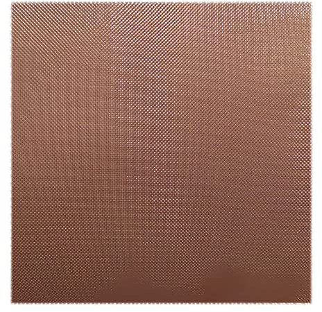 Kupfergeflecht, Kupferdrahtgeflechtsieb Nr. 40 Maschenweite – 99,9% reines Kupfer – Kupfergeflechttuch mit feiner Masche – antistatisch/Rotkupfer/0,5 x 12 m
