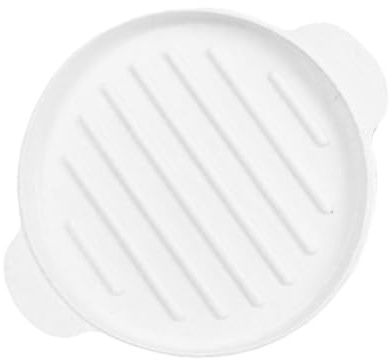 Duroecsain Vassoio per la cottura nel forno a microonde,vassoio in silicone | forno a microonde, vassoio croccante per cucinare nel microonde, vassoio in silicone con