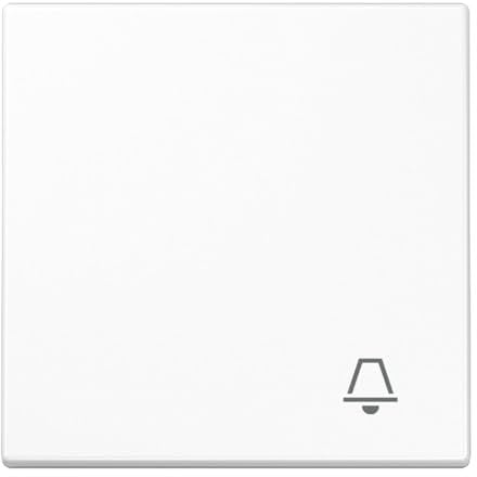 JUNG Wippe mit Symbol Klingel Alpinweiß Serie LS