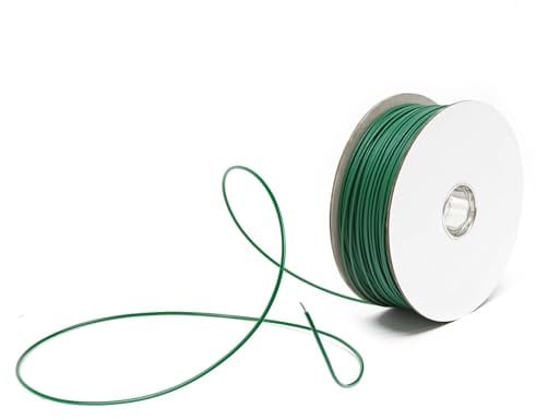 Wiltec 100 m Mähroboter Begrenzungskabel Ø 2,7 mm TCCA, kupferbeschichteter Aluminiumdraht, Leitkabel für Rasenroboter, Universal Begrenzungsdraht kompatibel mit diversen Rasenmähern