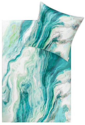 ESTELLA Bettwäsche Marbling achat - Mako Interlock Jersey (1 x 80x80 + 1 x 135x200 cm)