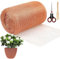 SGZIOO Schneckenzaun Kupfer, Kupfernetz Gegen Schnecken 127mm x 12m, Kupferdraht Gegen Schnecken Schneidbares, Kupfer Gegen Schnecken, Kupferband Gegen Schnecken, Pflanzenschutz für Haus Und Garten