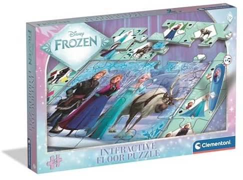 Interaktives Bodenpuzzle Frozen