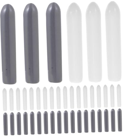 Zinkenspitzen Abdeckkappen Pvc für Geschirrspülerkorb | Küchenanwendung, Schutzbarriere und Schnelle Reparaturlösung, Geeignet für Korbzinken, 200 Stück Packung