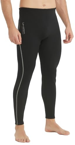 Lemorecn Herren Neoprenanzug-Shorts 2mm, Super Stretch Neopren Tauchhose | Neoprenhose Herren, Flachnähte, Flexibel & Bequem, UPF 50+, Thermische Neopren Schwimmhose für Tauchen Surfen Kajakfahren