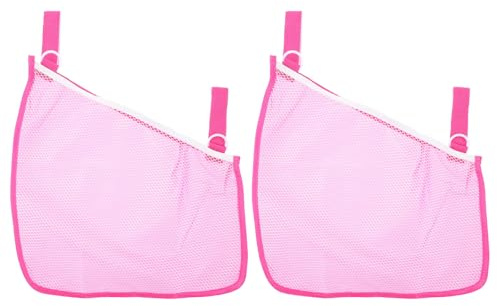 PAMINGONO Kinderwagen Tasche Praktische Aufbewahrungstasche 2 Stück aus Polyester Sichere Materialien mit Verstellbarem Riemen für Reisen und Outdoor Shopping für Babywagen