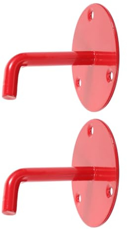 VILLFUL Supporto da parete per estintore CO2 2-9 kg, leggero e compatto, 2 pezzi, per ambienti domestici